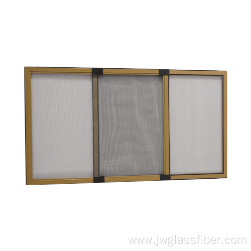 Retractable Slide Mosquito Window Screen With Aluminum Frame